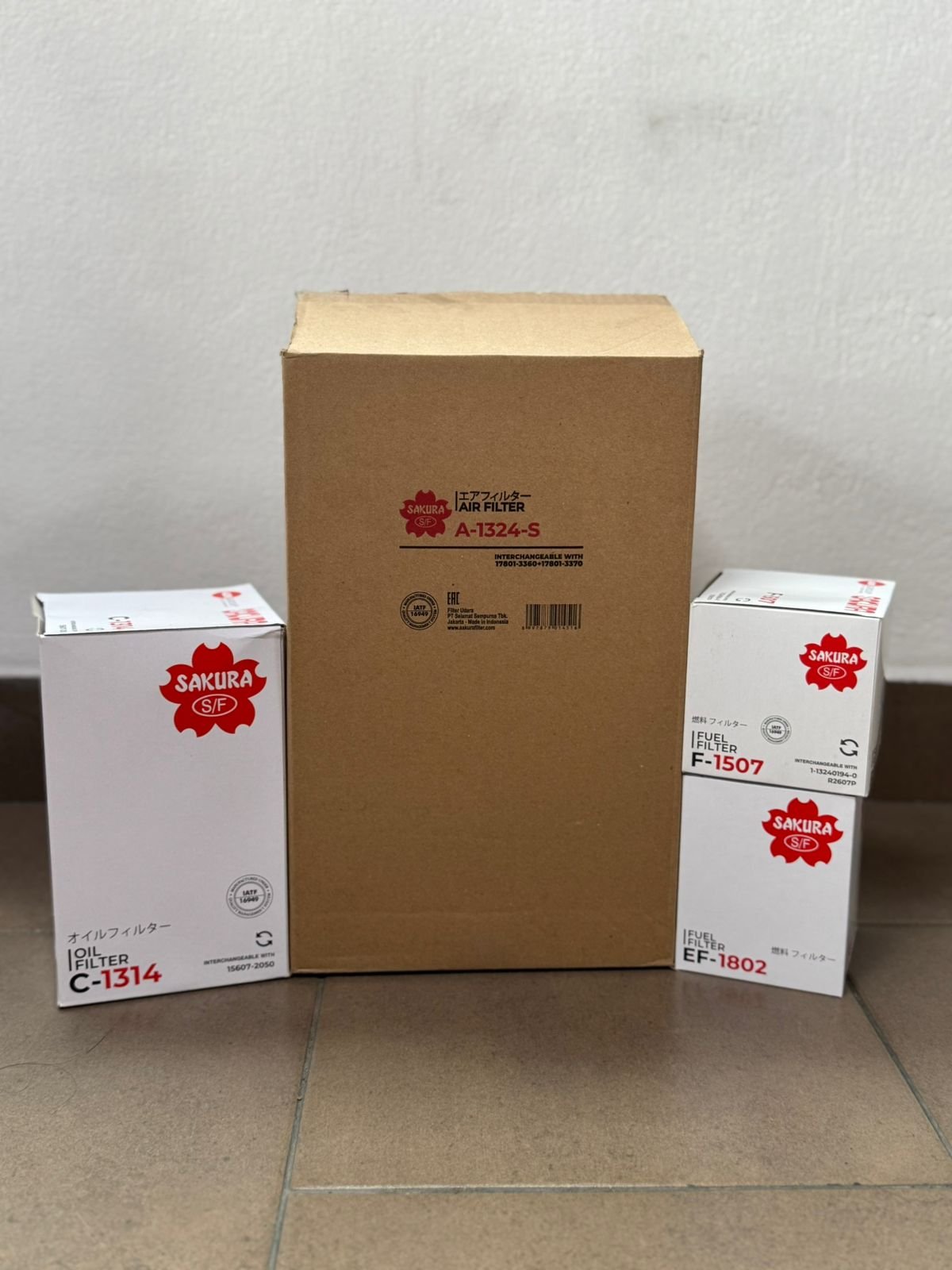 Kit filtración F.C. EURO 2-3